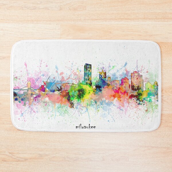 Item preview, milwaukee skyline designed and sold by BekimART.