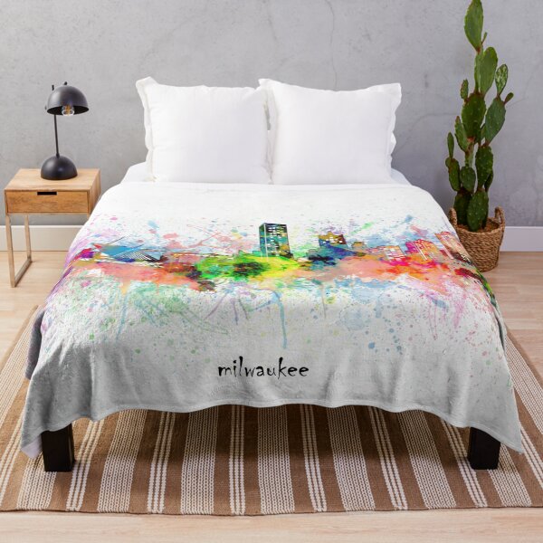 Item preview, milwaukee skyline designed and sold by BekimART.