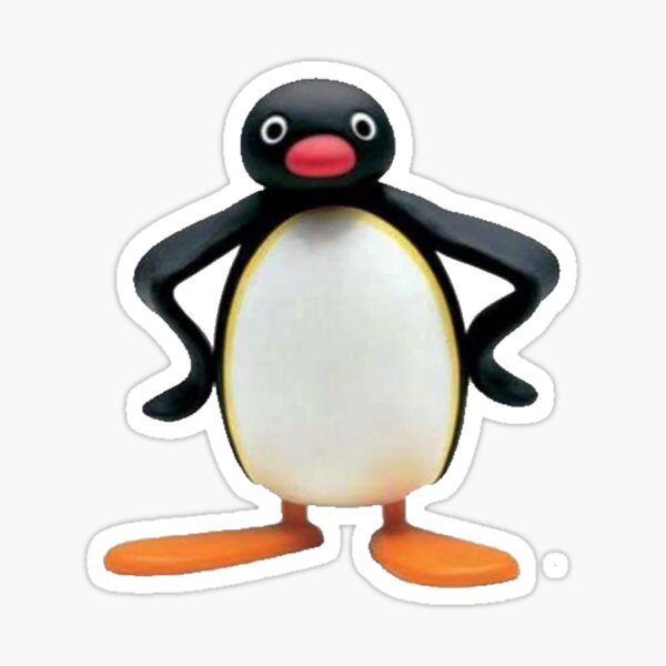 Penguin What Sticker