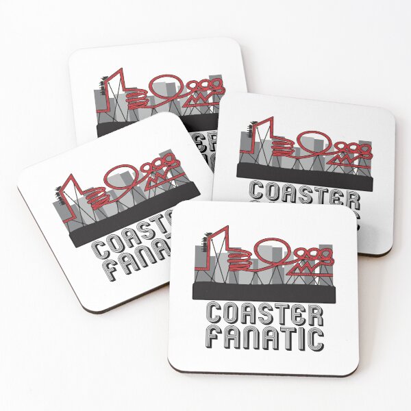 Coaster Fanatic Coasters (Set of 4)