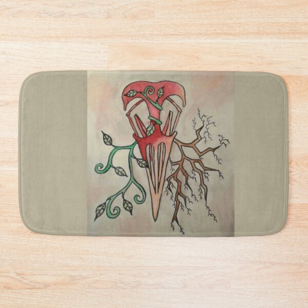 Item preview, Corvid Skull & Vines designed and sold by BlackLotusHM.