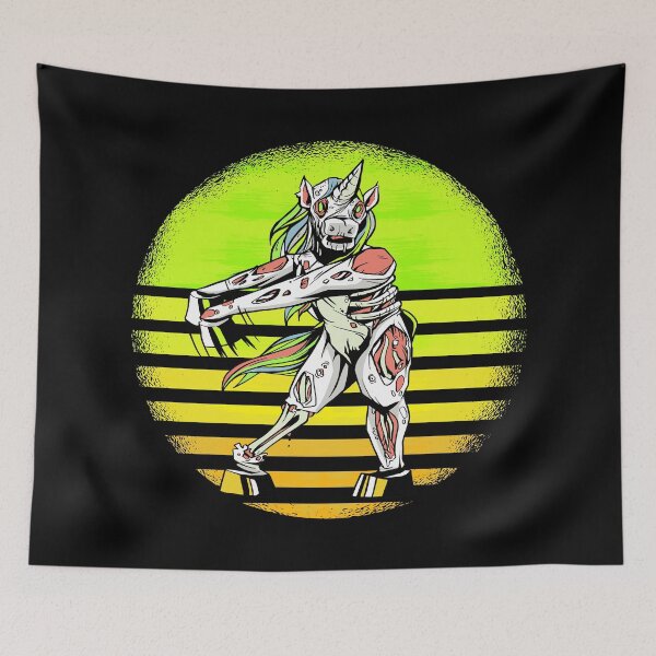 Item preview, Halloween zombie unicorn. designed and sold by emphatic.