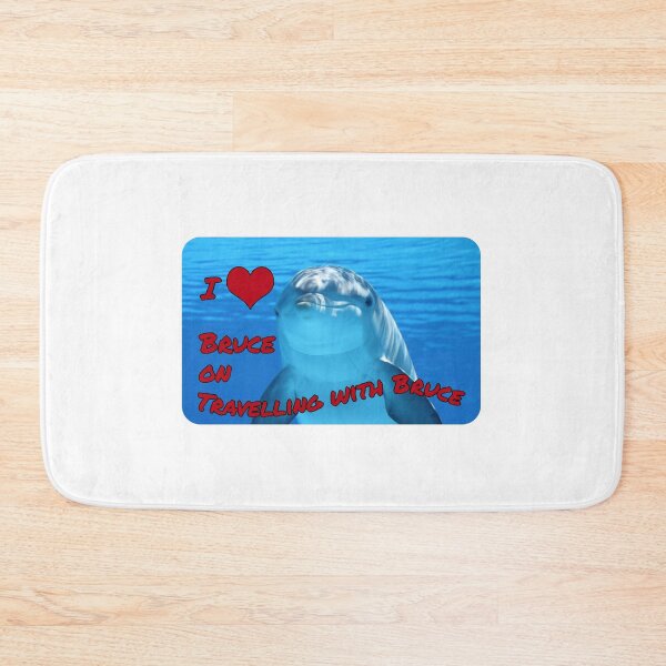 Item preview, Travelling with Bruce Dolphin Logo designed and sold by Bruce Frommert.