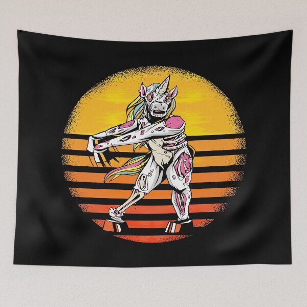 Item preview, Halloween zombie unicorn. designed and sold by emphatic.