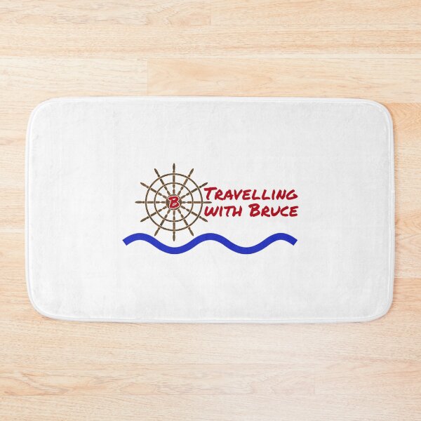 Item preview, Travelling with Bruce Wave Logo designed and sold by Bruce Frommert.