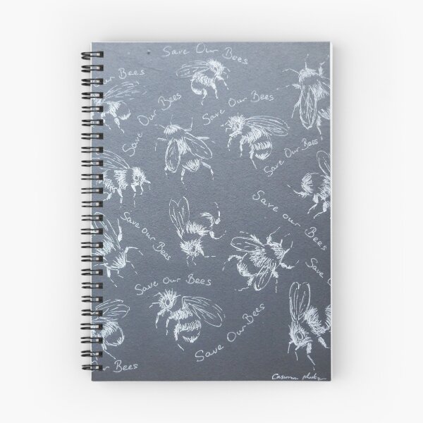 Item preview, Monochrome, Bumblebees "Save Our Bees" designed and sold by Casimirasart.