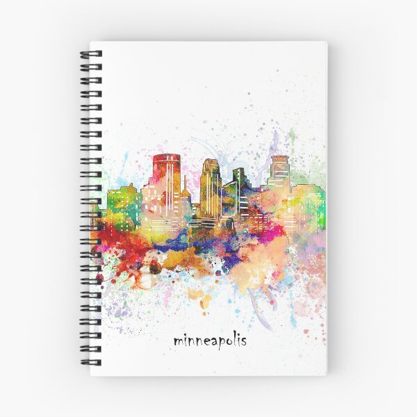 Item preview, minneapolis skyline designed and sold by BekimART.