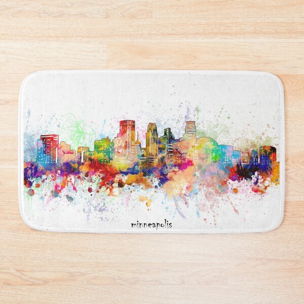 Item preview, minneapolis skyline designed and sold by BekimART.