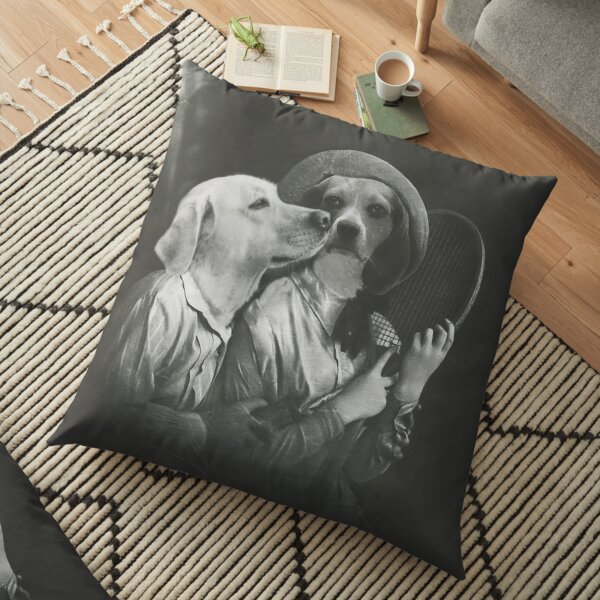 Game of Tennis, Anyone? Floor Pillow