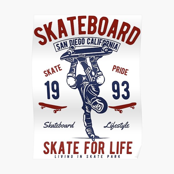 Vintage Skateboarding Posters Redbubble
