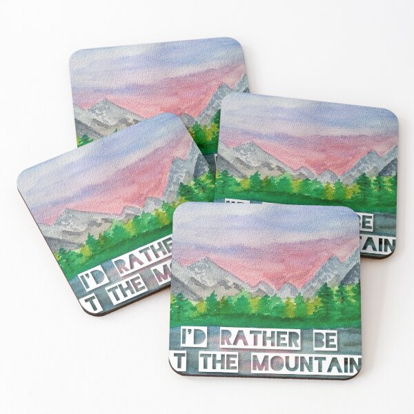 Item preview, I'd rather be at the Mountains designed and sold by Groovy-Art.