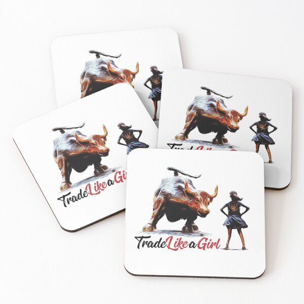 Item preview, Trade Like a Girl designed and sold by ebnzr.