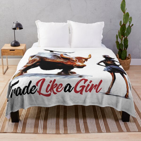 Item preview, Trade Like a Girl designed and sold by ebnzr.