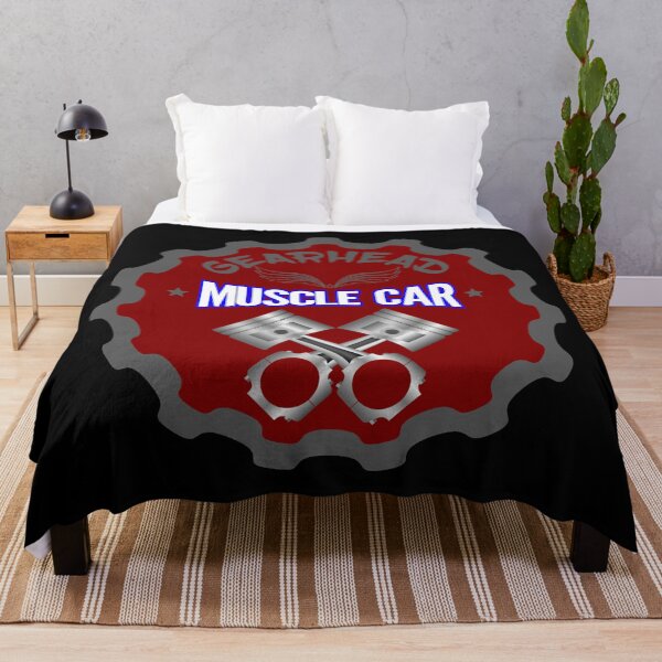Item preview, Gearhead Pistons Logo Muscle Car designed and sold by CharJens.
