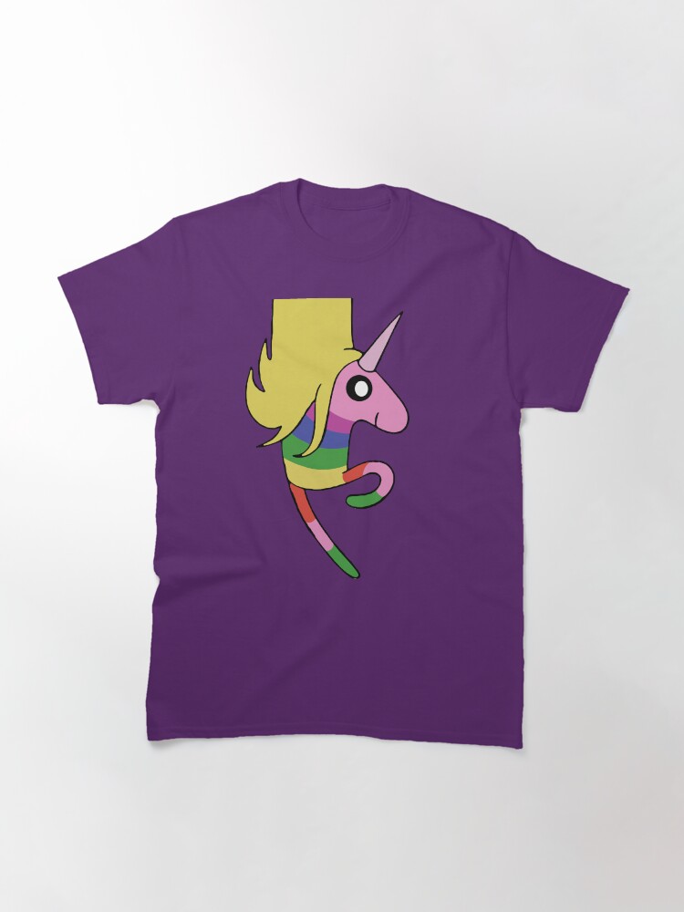 Alternate view of Lady Rainicorn in Mint Classic T-Shirt