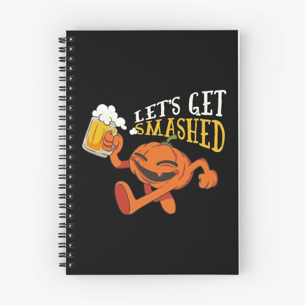 Item preview, Let's get Smashed Halloween Pumpkin designed and sold by Blacklasch.