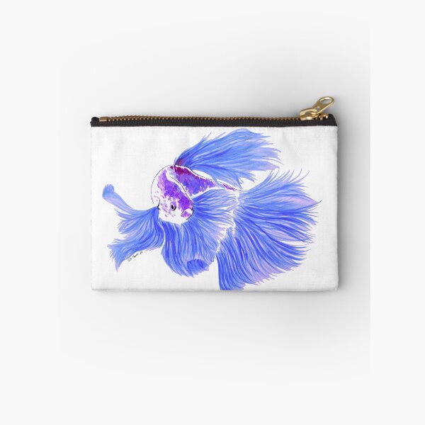 Item preview, Betta Fish: Purple and Indigo designed and sold by Bridget Vincent.