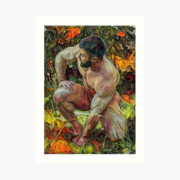 Tracking His Mate Art Print