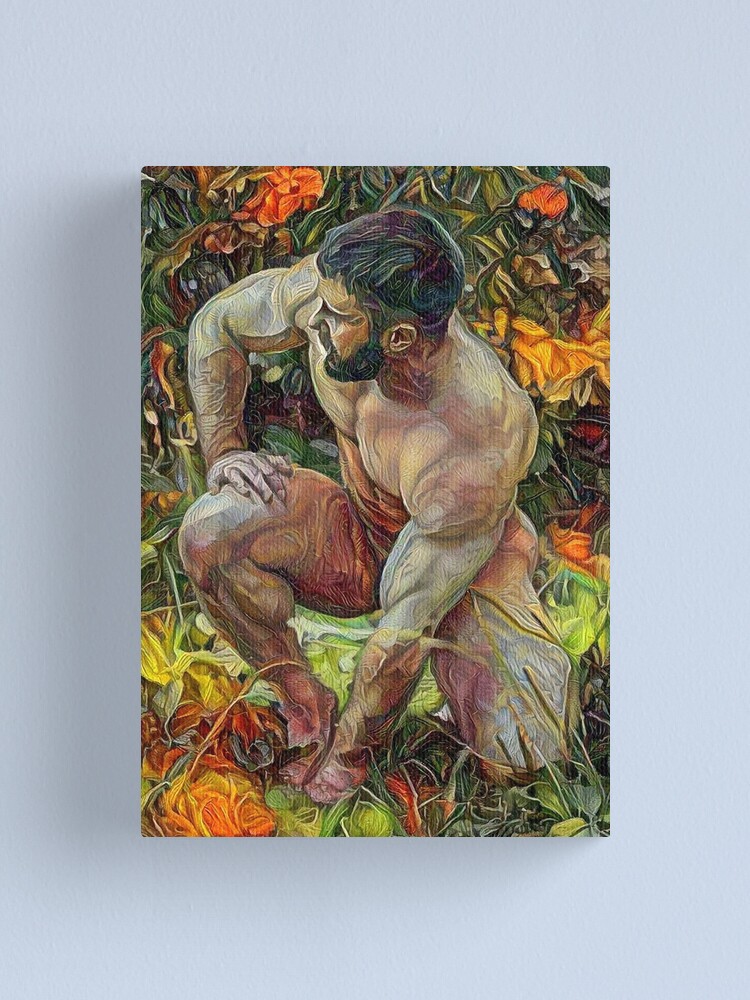 Alternate view of Tracking His Mate Canvas Print