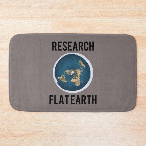 Item preview, Research Flat Earth NASA Conspiracy Theorist  designed and sold by SwagHut.