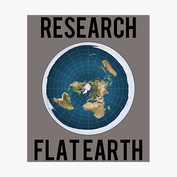 Item preview, Research Flat Earth NASA Conspiracy Theorist  designed and sold by SwagHut.