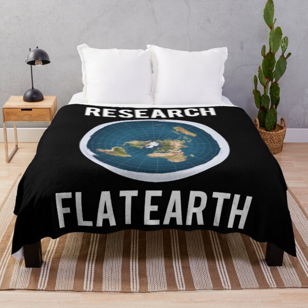 Item preview, Research Flat Earth NASA Conspiracy Theorist  designed and sold by SwagHut.