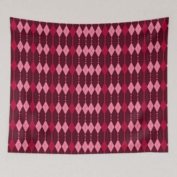 Item preview, Argyle Burgundy Pink Preppy Pretty designed and sold by PageDesigns.