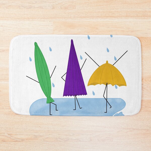 Item preview, Dancing in the rain designed and sold by OffbeatOctopus.