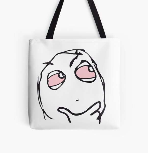 SAD TROLL FACE | Tote Bag