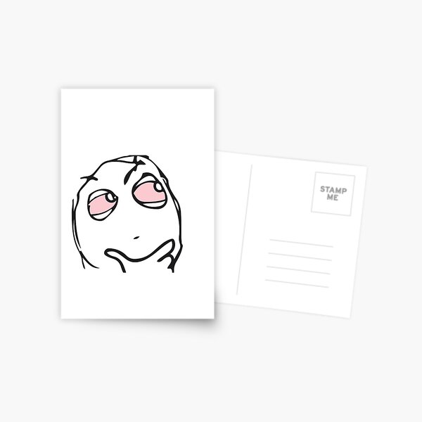 Troll Face Cuteness Overload crying emo tears Internet memes reaction face  HD HIGH QUALITY ONLINE STORE | Photographic Print