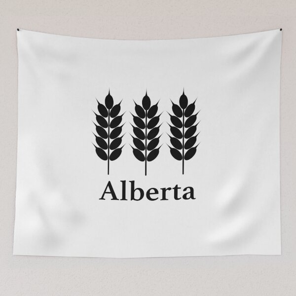 Item preview, Alberta Wheat Silhouette Design designed and sold by BrianSloanPaint.