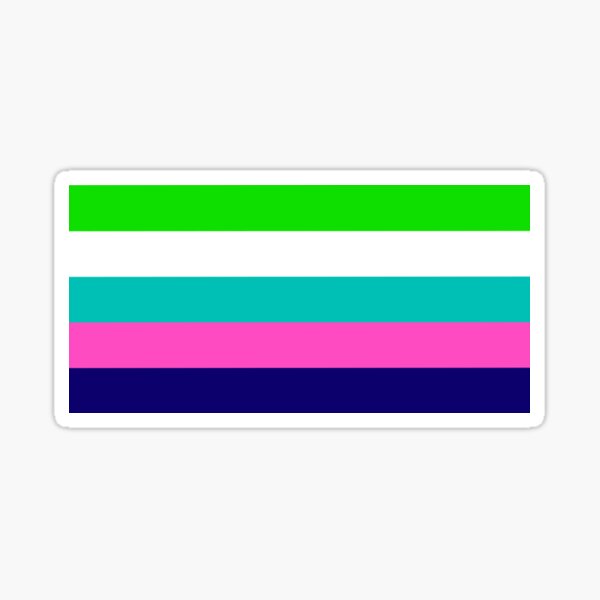 mlm pride flag sticker by mg549 redbubble