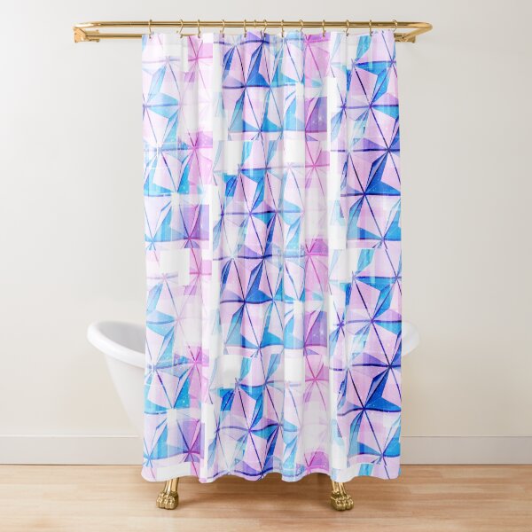 Diamond Galaxy Shower Curtain