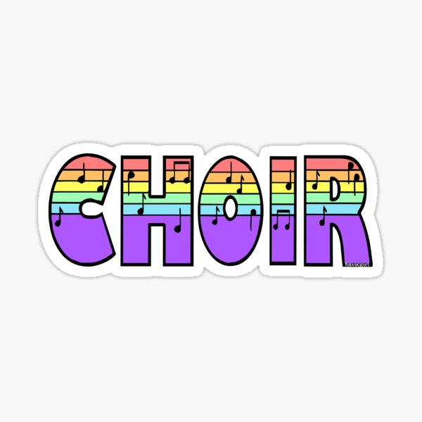 Choir Alto Sticker