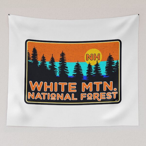 Item preview, White Mountain National Forest New Hampshire Laptop Luggage Bumper designed and sold by DESTINATIONS DECAL.