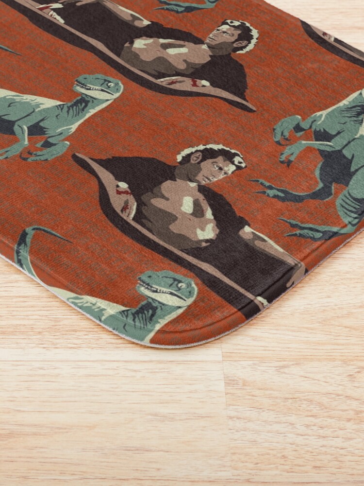 Alternate view of Jurassic Geniuses Bath Mat
