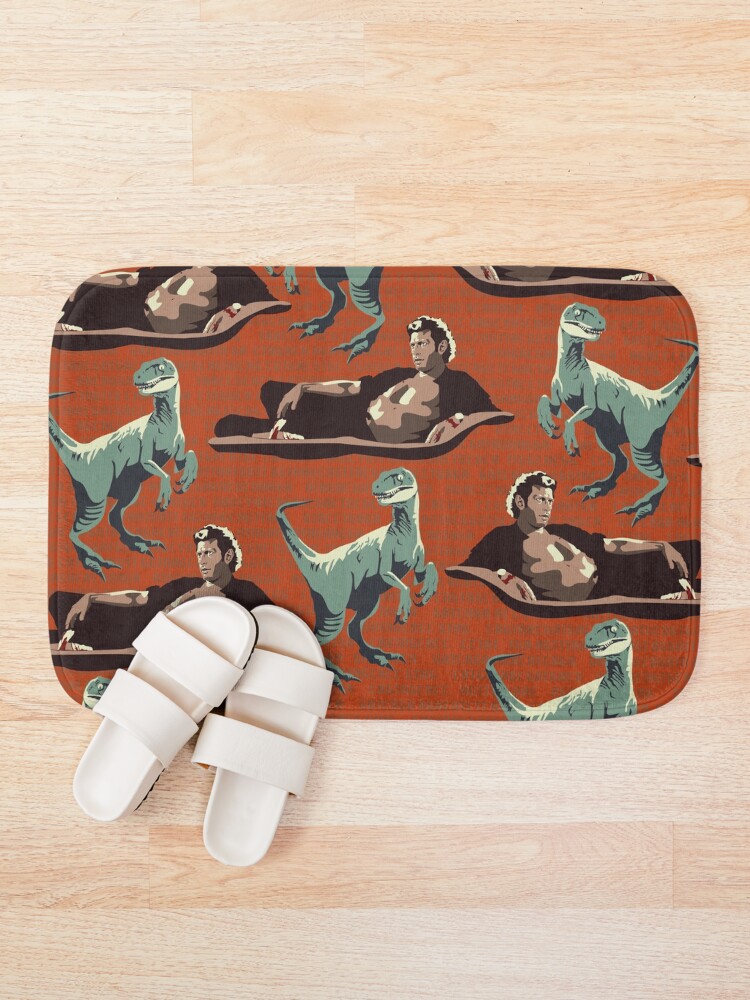 Alternate view of Jurassic Geniuses Bath Mat