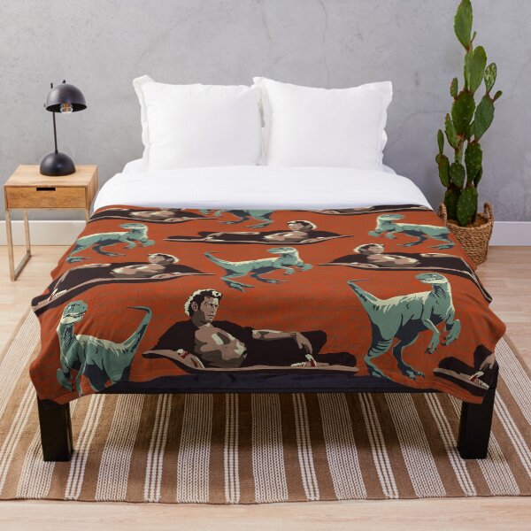 Jurassic Geniuses Throw Blanket