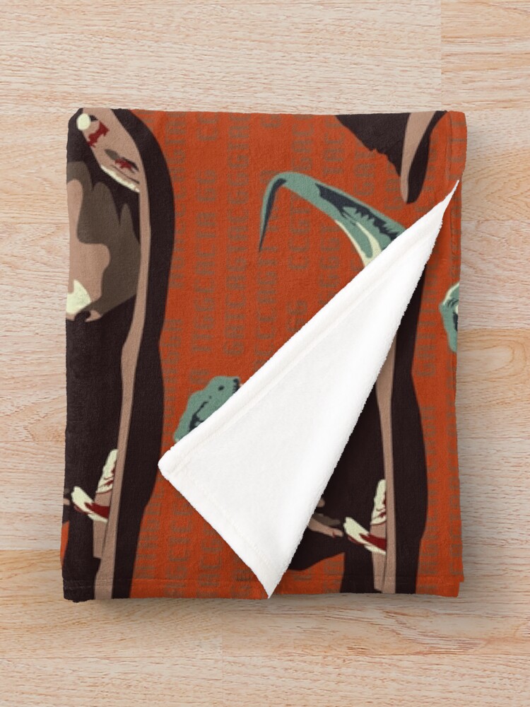 Alternate view of Jurassic Geniuses Throw Blanket