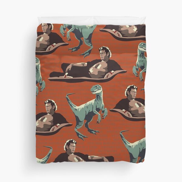 Jurassic Geniuses Duvet Cover