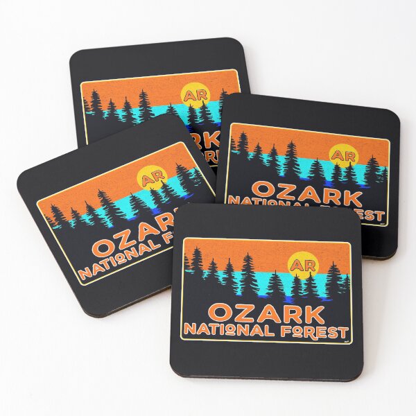 Artikelvorschau, Ozark National Forest Arkansas Laptop Gepäck Stoßstange entworfen und verkauft von DESTINATIONS DECAL.