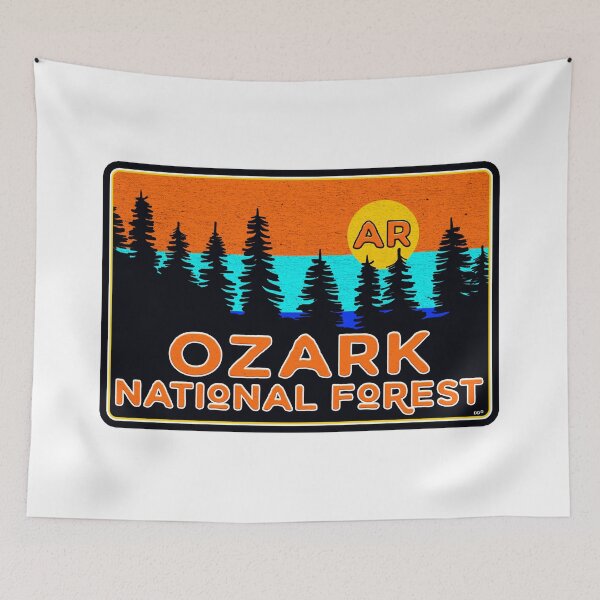 Item preview, Ozark National Forest Arkansas Laptop Luggage Bumper designed and sold by DESTINATIONS DECAL.