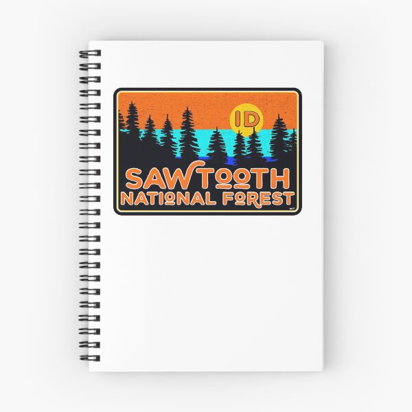 Item preview, Sawtooth National Forest Idaho Laptop Luggage Bumper designed and sold by DESTINATIONS DECAL.