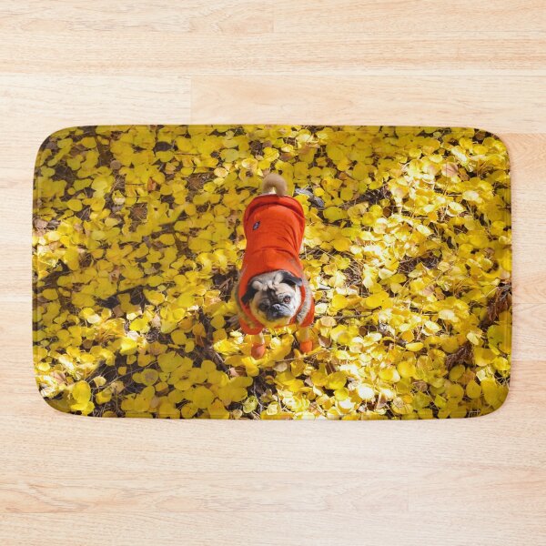 Item preview, Autumn Pug Stands Out designed and sold by pugventurephoto.
