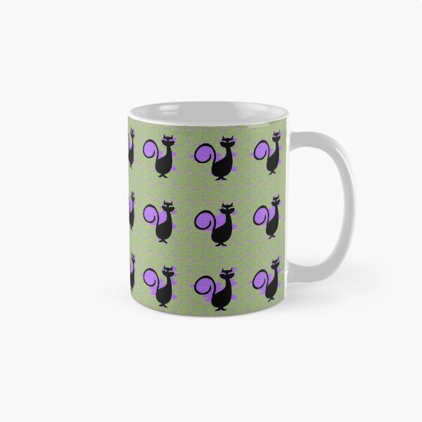 Item preview, Black Cat's Green Purple Fun designed and sold by PageDesigns.