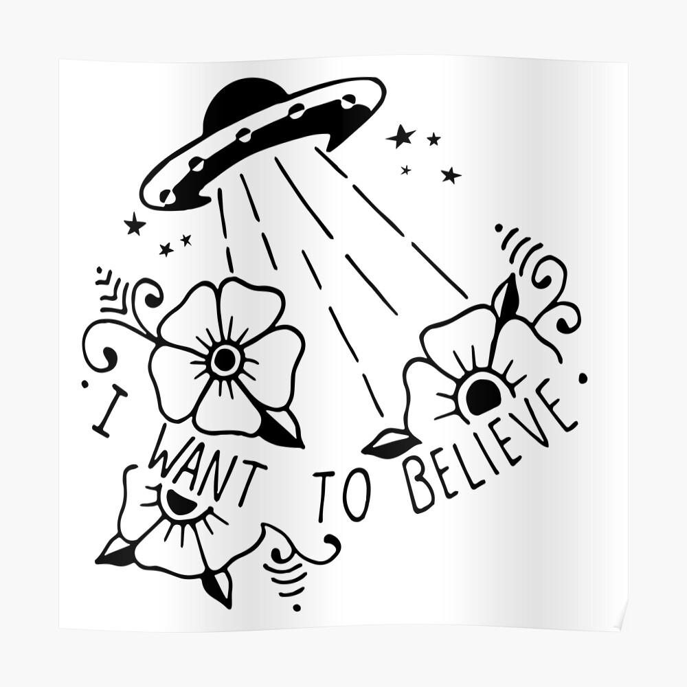 50 I Want To Believe Tattoo Designs For Men  XFiles Alien Ink Ideas   Tattoo designs men Believe tattoos Tattoo designs