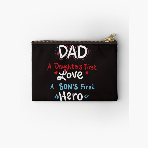 Item preview, Dad A Sons First Hero A Daughters First Love designed and sold by Glorad.