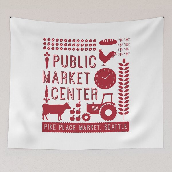 Item preview, Pike Place Market - Seattle designed and sold by Moritz Schwäble.