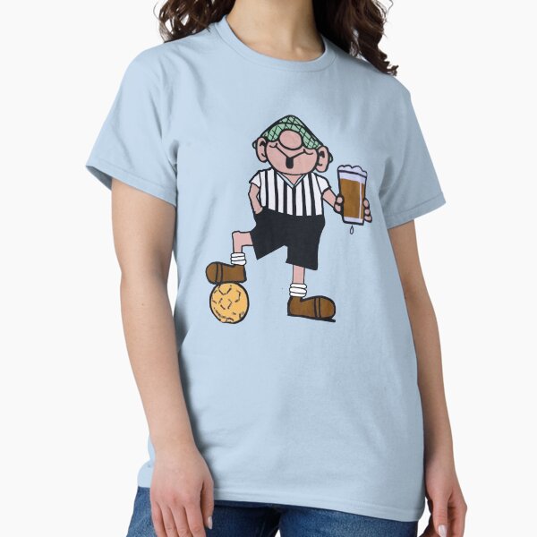 Item preview, ANDY CAPP BLACK AND WHITE FOOTBALL SHIRT designed and sold by Whatamidoing20.