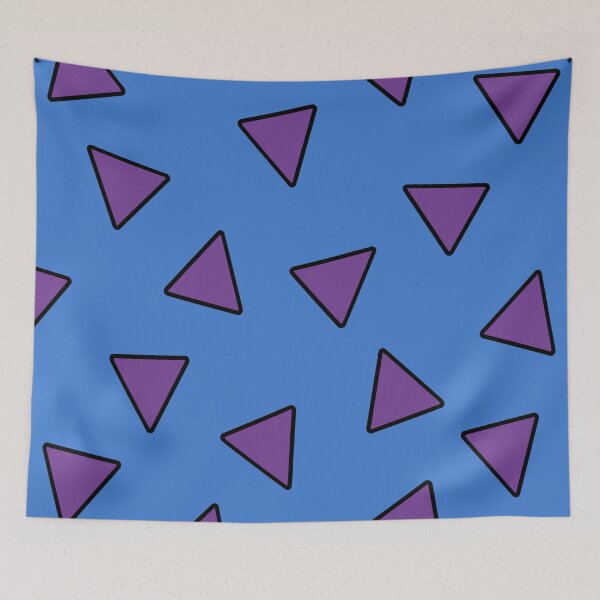 Item preview, "The Modern Life" - Rocco, Cartoon, 90s, Nineties, Vintage, Retro, Inspired, Wombat, Australia, Aussie, Shirt, Triangle, Purple, Blue, Geometric, Fan, Fandom  designed and sold by CanisPicta.
